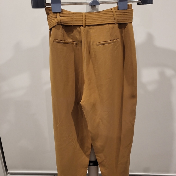 Seed belted highwaist tailored pants - Picture 6 of 8
